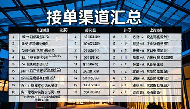 接单渠道选型中的理解偏差与检查要点